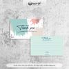 Card Cám Ơn Mặt Sau Note Ghi Chú, Thiệp Cám ơn chừa nội dung, card thank you Vintage - MV01