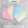Bao thiệp mini hình vuông cỡ 9x9cm, bao thiệp vuông nhiều màu giấy 180gsm dầy cứng