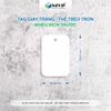Nhãn mác tag giấy trắng trơn nhiều kích thước - Thẻ treo trơn không in