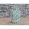 Túi giấy Vintage Kraft hoa văn nhiều màu (19x16x9)cm