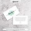 Thank You Card, Thiệp Cảm Ơn - Size 9x5,4cm - Giấy C300 Cán Màng Mờ