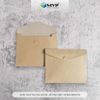 Bao thư giấy Kraft, phong bì vintage đựng card thanks, bao thư đựng voucher - 9x11cm giấy Kraft 160gsm