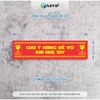 [Giá rẻ] Tem nhãn dán hàng dễ vỡ dùng để đóng hàng - Stiker chú ý hàng dễ bể