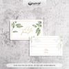 Thiệp Cám ơn Mặt Sau Note Ghi Chú, Card Cảm Ơn chừa nội dung, thiệp thank you Vintage - MV02