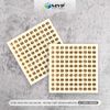 Tem số 1-100, nhãn dán số thứ tự 1-100, nhãn dán decal hình tròn