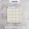 Tem số dán chai sơn từ 1 - 500, bộ tem số thứ tự 1 - 100 - 200 - 300 - 400 - 500