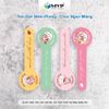 Tem dán chúc ngon miệng - tem thank you dài (10x3)cm, tem dán Decal giấy cán mờ