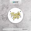 Tem Thank You Decal dán nhiều màu - nhãn dán thanks - tem cám ơn cho shop