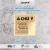 [GIÁ RẺ] Tem Chú ý Quay Video Bóc Hàng Có Keo Dán Sẵn, Tem dán quay clip trước khi mở hàng (5x5)cm