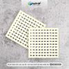 Tem số 1-100, nhãn dán số thứ tự 1-100, nhãn dán decal hình tròn