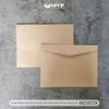 Bao thư giấy kraft dành cho thiệp cảm ơn và danh thiếp, bao thư Kraft Nhật 80gsm (11,5 x 15,5)cm