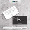 Card Cám Ơn, Card Thank You, Thiệp Cảm Ơn - Size 9x5,4cm - Giấy C300 Cán Màng Mờ 2 Mặt - MVP-M106
