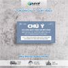 Tem Dán Chú Ý Quay Video Trước Khi Mở Hàng - Decal giấy có keo dính (9x5)cm