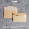 Bao thư giấy kraft dành cho thiệp cảm ơn và danh thiếp, bao thư kraft dày 160gsm (12x8)cm