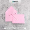 [10 cái] Bao thiệp màu hồng Pastel nhiều kích thước, Bao thư đựng card vip, voucher, thiệp thanks