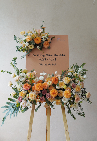 Kệ hai tầng cam spirit