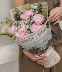 Bó hoa blooming times mix 6 bông peony sarah