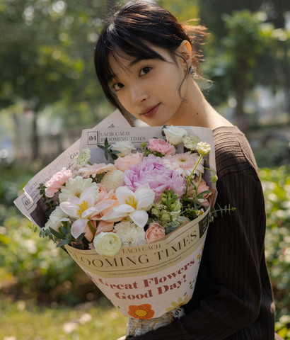 Bó blooming times peony Sarah mix