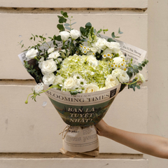 Bó Blooming times tú cầu xanh bơ