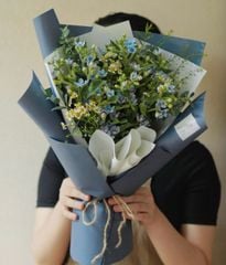 Bó một mặt sao xanh