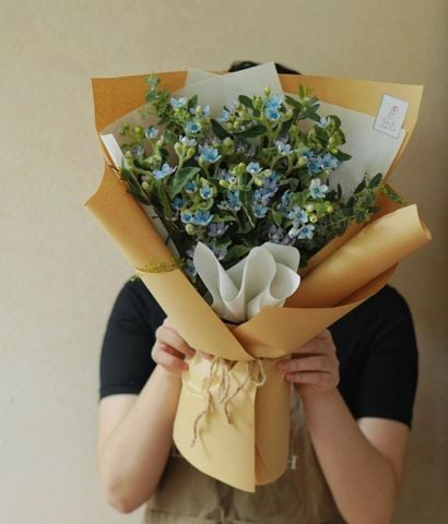 Bó một mặt sao xanh