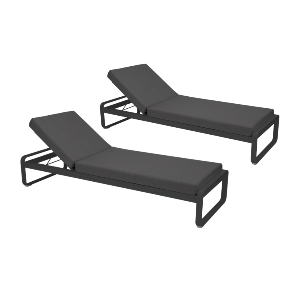  BELLEVIE Sunlounger Set 