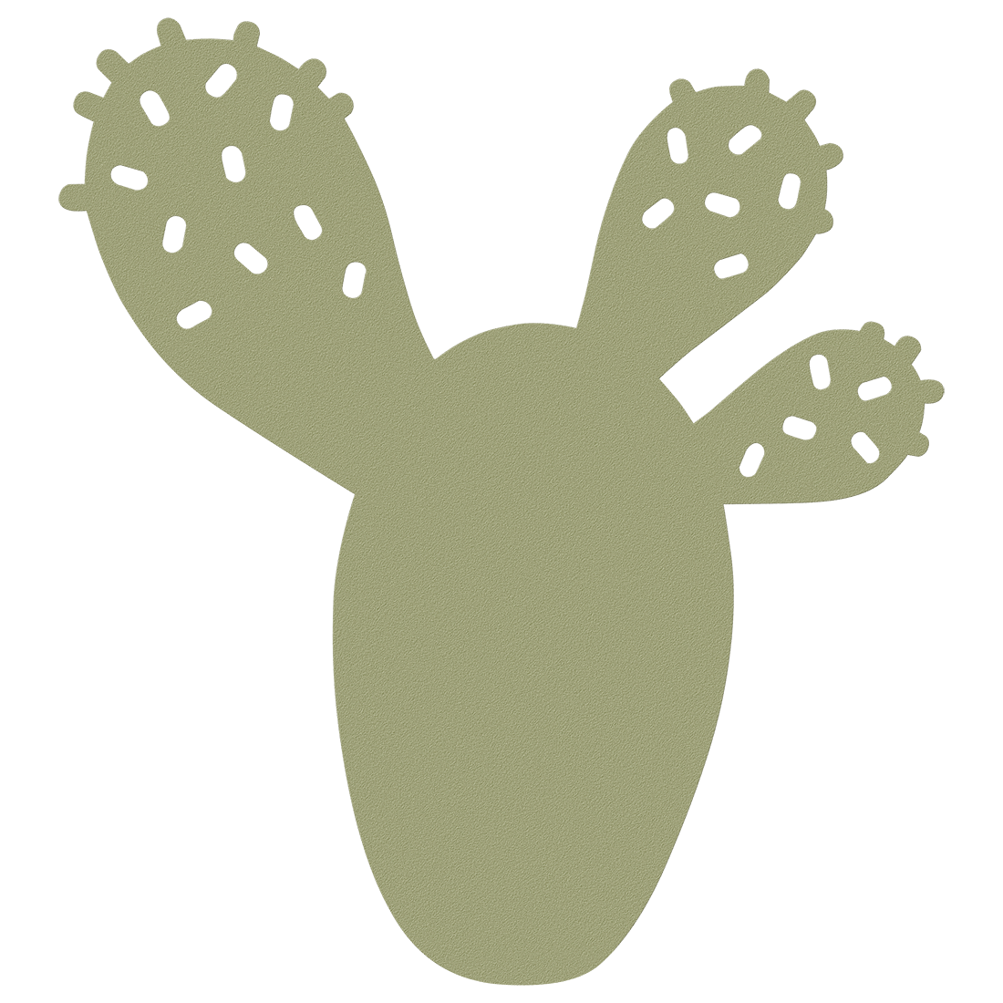  Khay BOUQUET SAUVAGE Cactus 25,5 x 24 