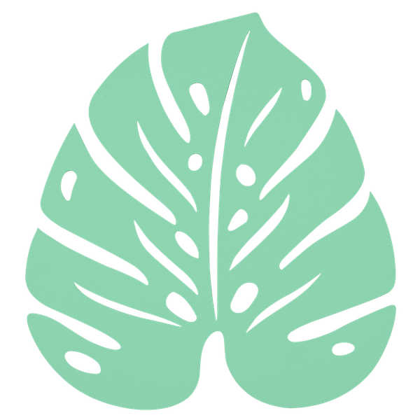  Khay BOUQUET SAUVAGE - MONSTERA 24 x 22 