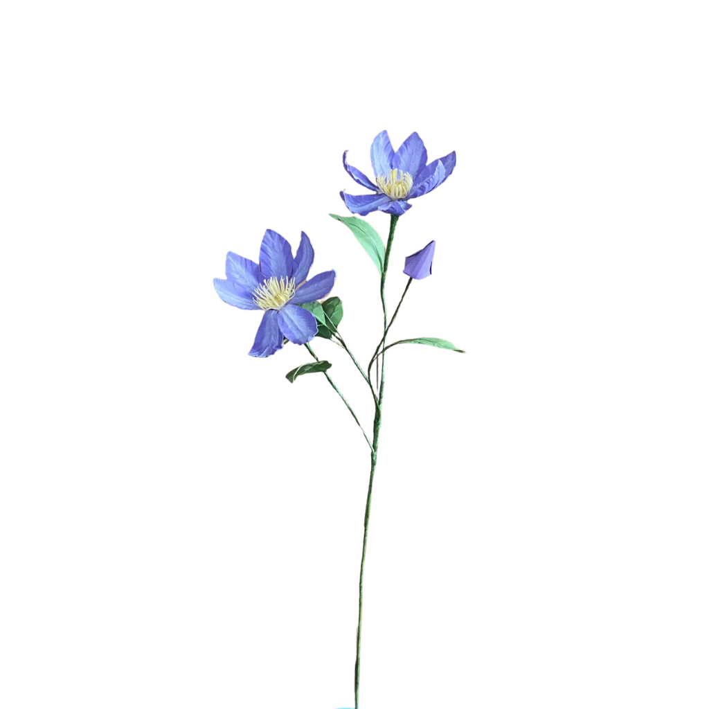  CLEMATIS Paper Flower 