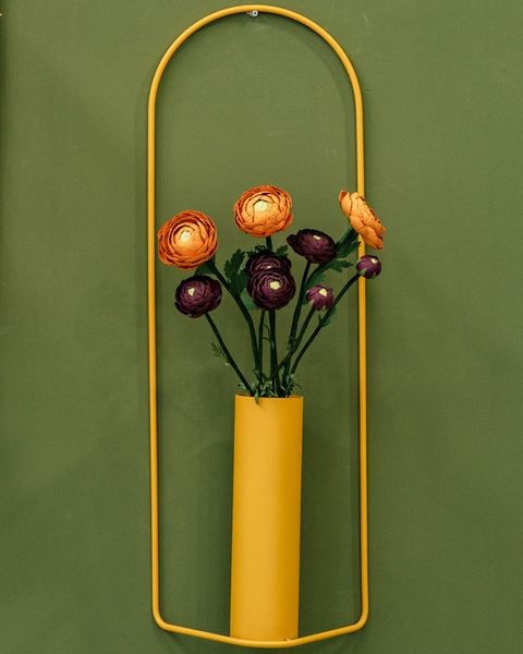  RANUNCULUS Paper Flower + ITAC Vase 