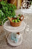  Bàn bên GUINGUETTE mặt khắc họa tiết 