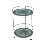  Bàn bên GUINGUETTE mặt khắc họa tiết 