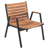  PILOTIS Teak Low Armchair 