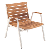  PILOTIS Teak Low Armchair 