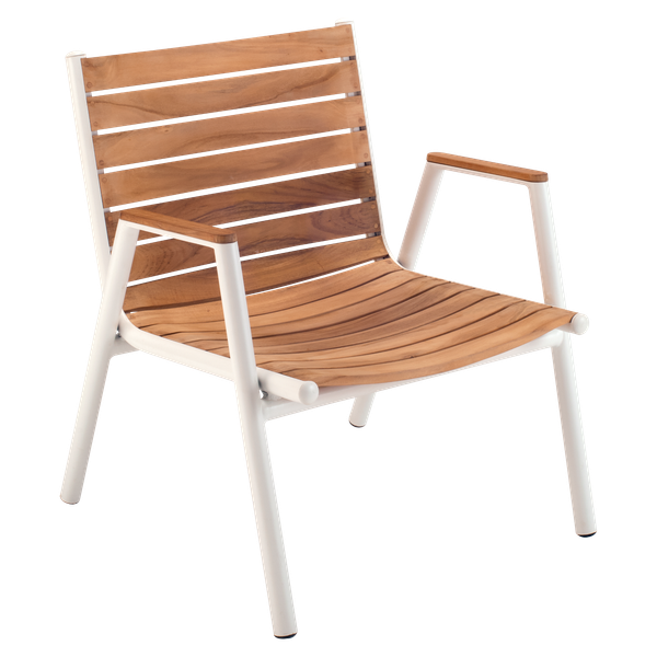  PILOTIS Teak Low Armchair 