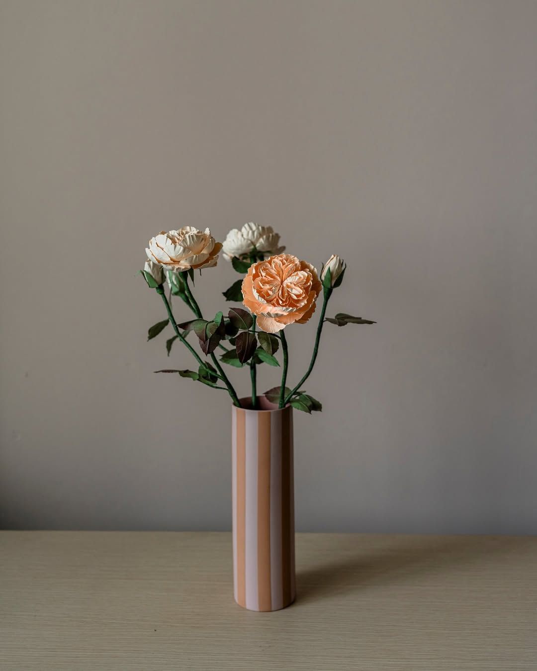  PIANO ROSE Paper Flower 