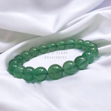  Vòng đá thạch anh dâu tây xanh 