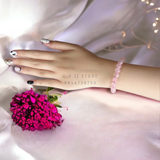  Vòng đá thạch anh hồng 