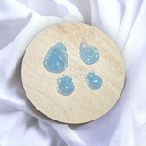  Mặt dây chuyền hồ ly aquamarine 