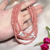  Chuỗi đá đào hoa - Rhodochrosite 