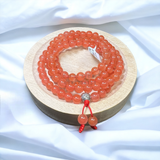  Chuỗi 108 hạt mã não nam hồng 