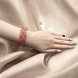 Chuỗi thạch anh dâu tây hồng 