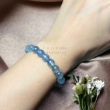  Vòng đá Fluorit xanh trắng 