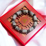  Vòng tay lu thống Ngọc gà đen 