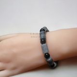  Vòng tay lu thống Ngọc gà đen 