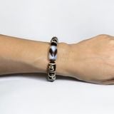  Vòng Dzi Thần Tài, Dzi Mai Rùa và Dzi Nanh Hổ 