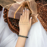  Vòng đá thạch anh tóc xanh (đậm) 