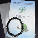  Vòng đá Tourmaline đen (có kèm kiểm định) 