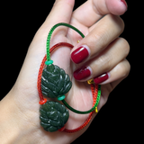  Dây đeo tay hồ ly ngọc bích 
