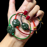  Dây đeo tay hồ ly ngọc bích 